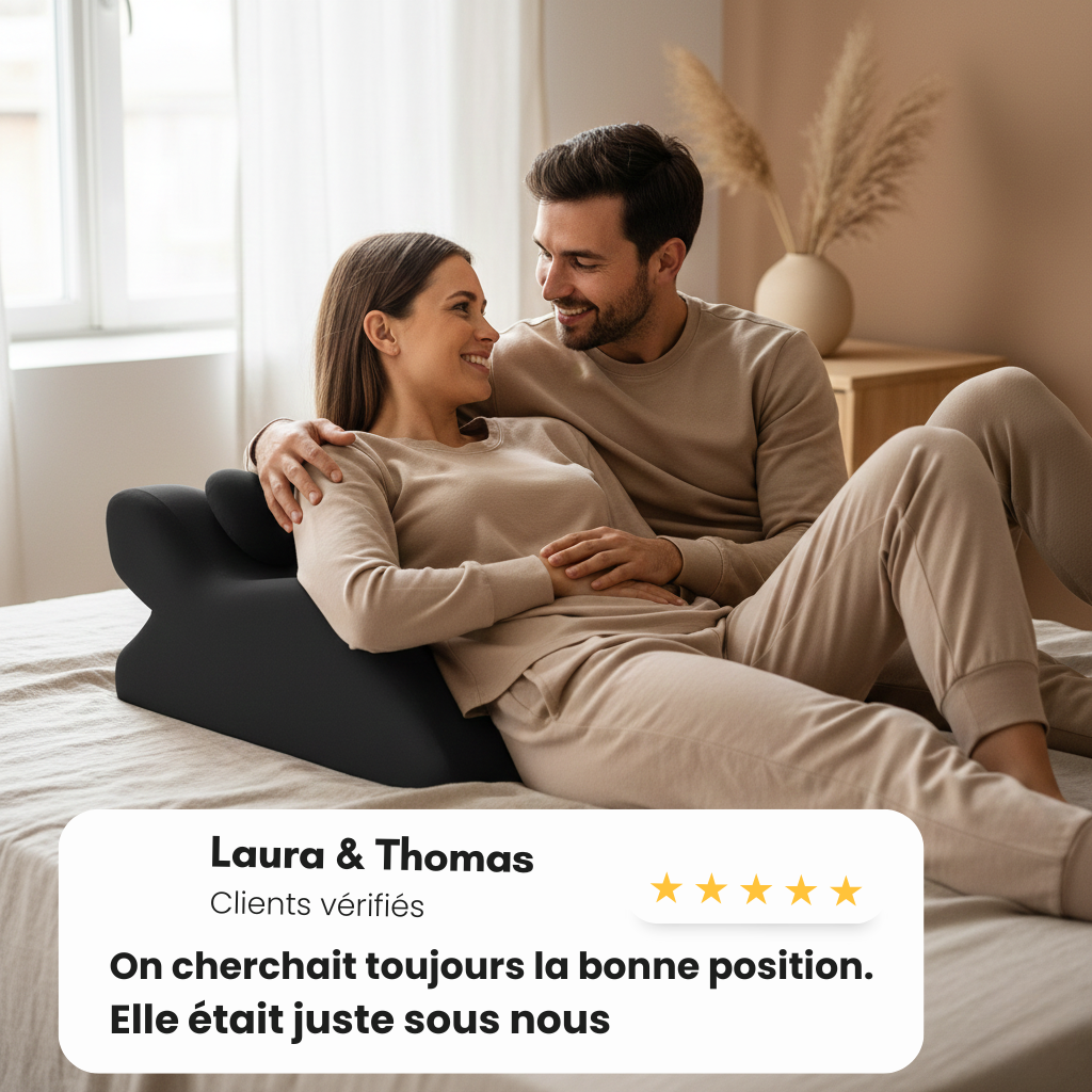 AVELIS™ – Coussin ergonomique de connexion intime