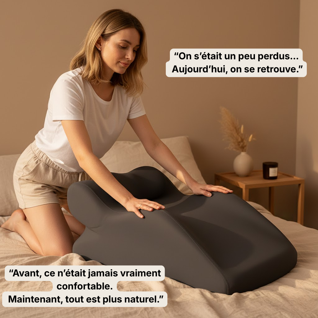 AVELIS™ – Coussin ergonomique de connexion intime